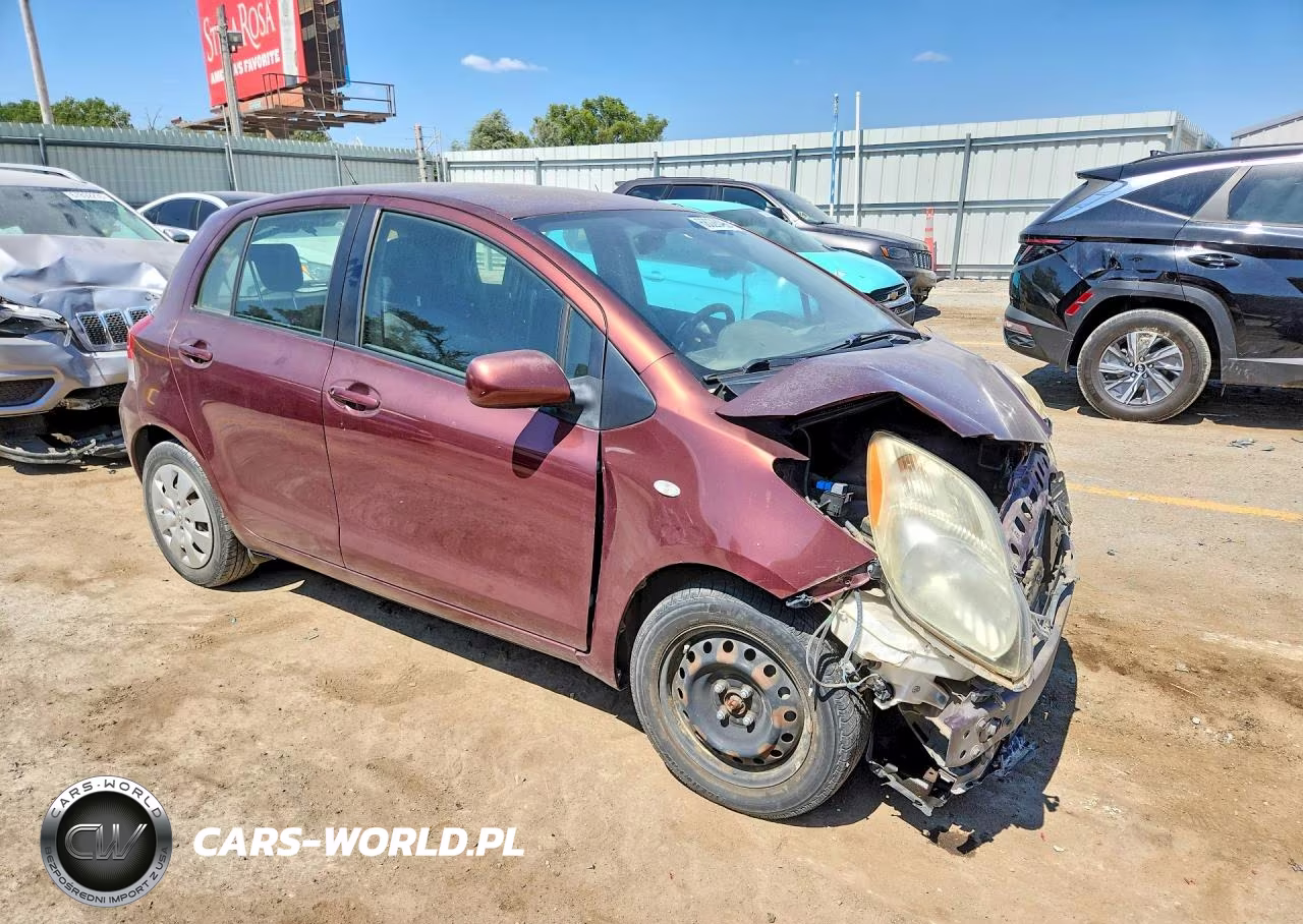 2009 Toyota Yaris Base VIN:JTDKT903795259406 - 4