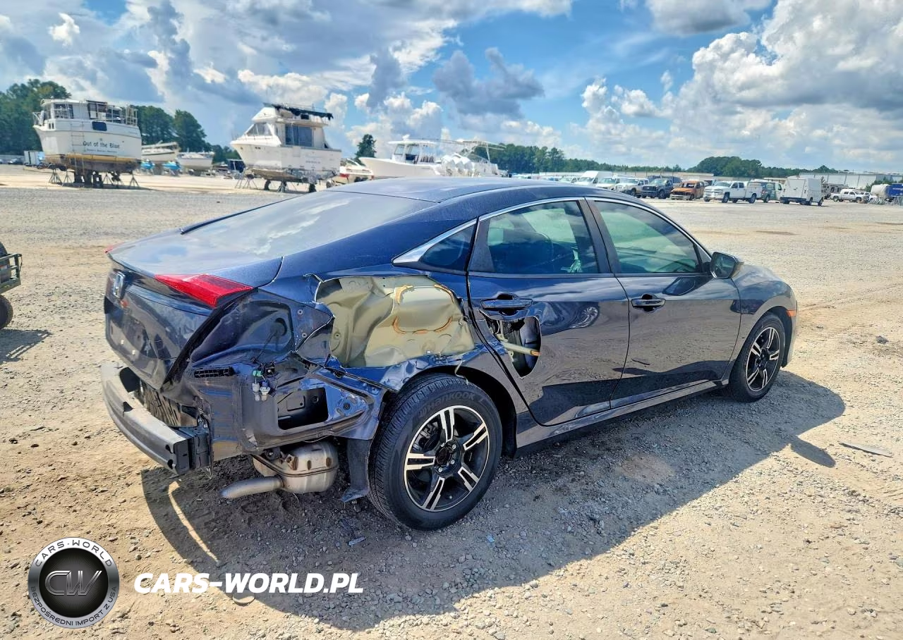 2021 Honda Civic Lx VIN:2HGFC2F66MH554753 - 3