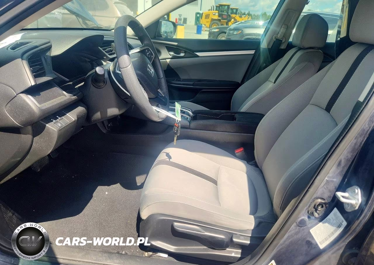 2021 Honda Civic Lx VIN:2HGFC2F66MH554753 - 7
