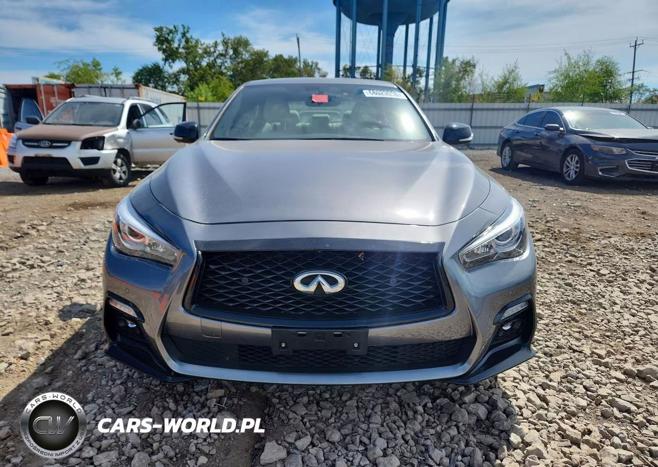 2023 Infiniti Q50 Red Sport 400 VIN:JN1FV7DR9PM590735 - 5
