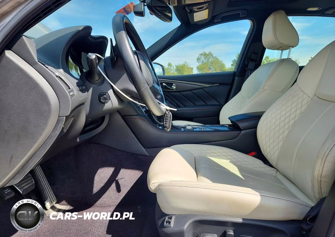 2023 Infiniti Q50 Red Sport 400 VIN:JN1FV7DR9PM590735 - 7