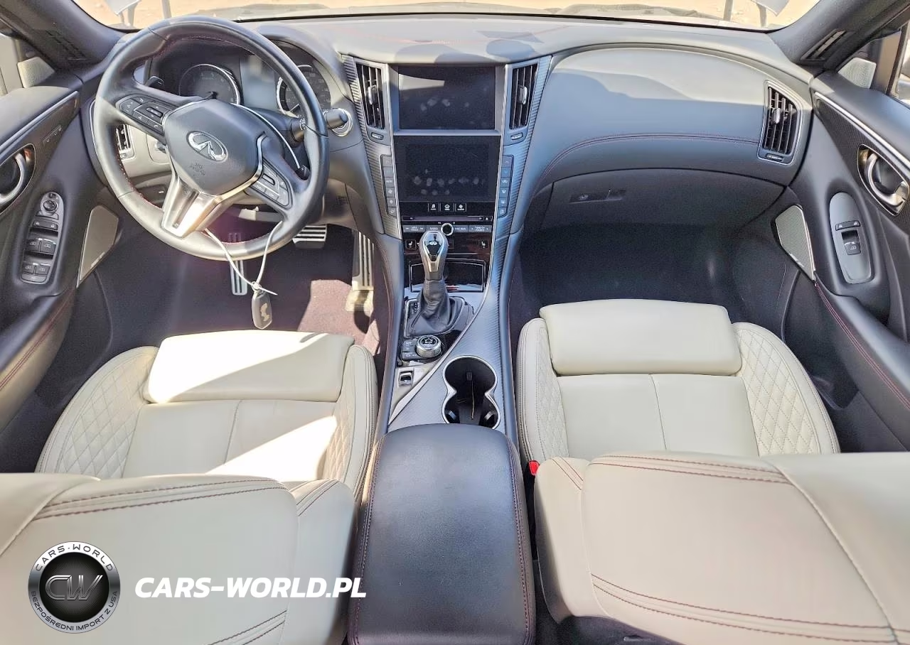 2023 Infiniti Q50 Red Sport 400 VIN:JN1FV7DR9PM590735 - 8