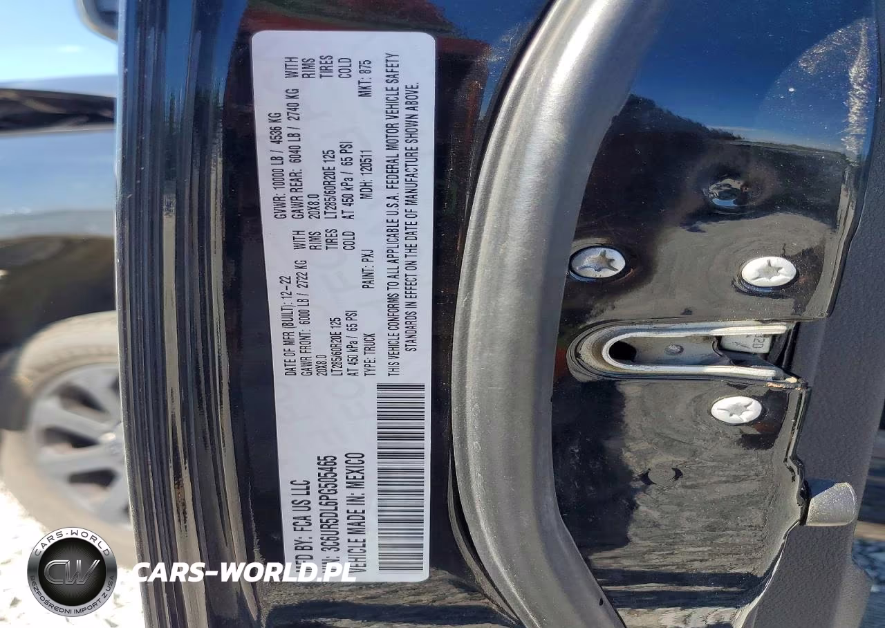 2023 Ram 2500 Big Horn VIN:3C6UR5DL6PG505465 - 12