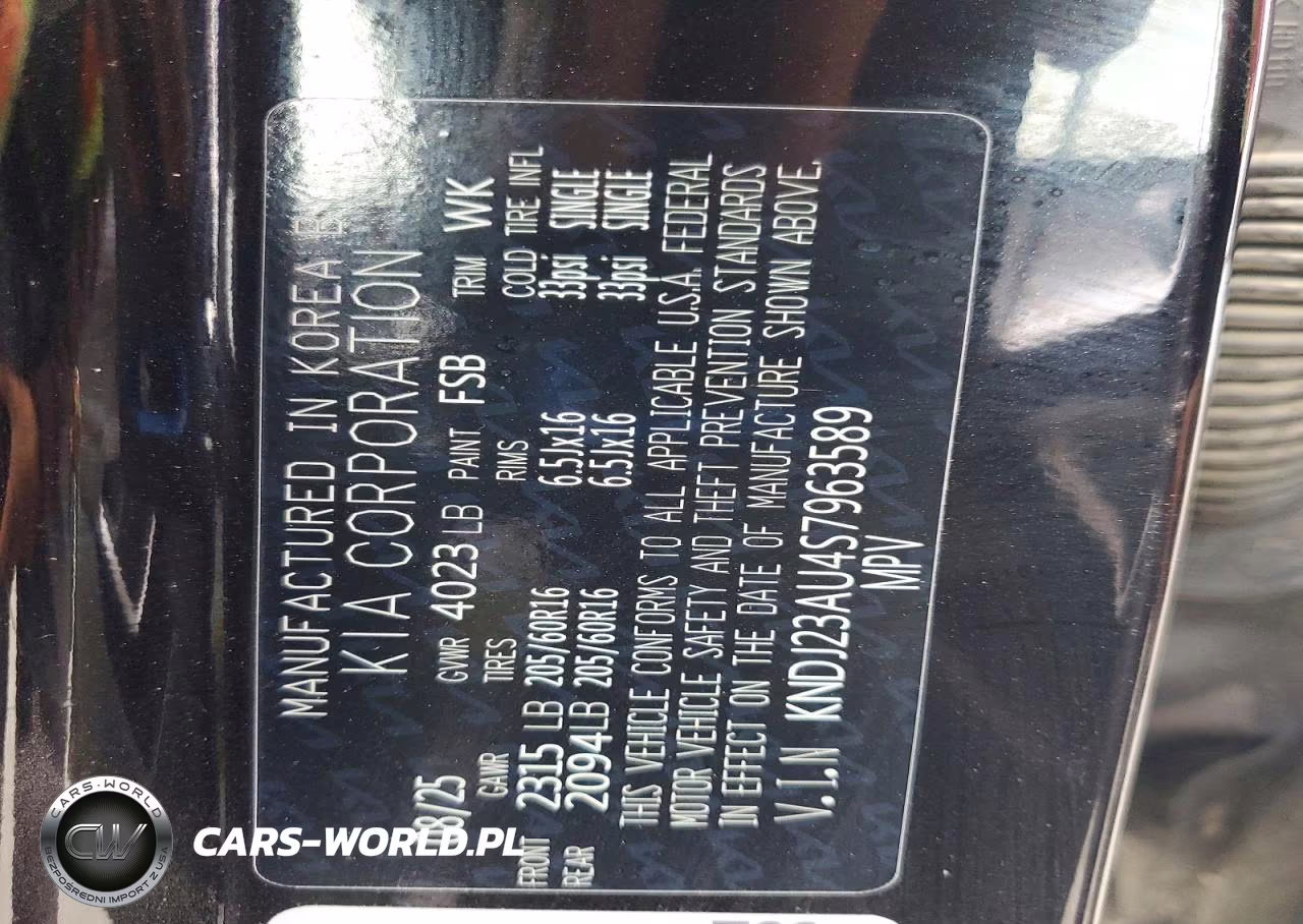 2025 Kia Soul Lx VIN:KNDJ23AU4S7963589 - 12