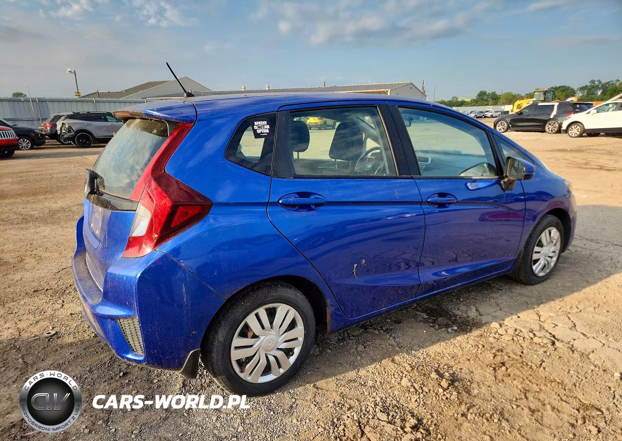 2016 Honda Fit Lx VIN:JHMGK5H50GX005608 - 3