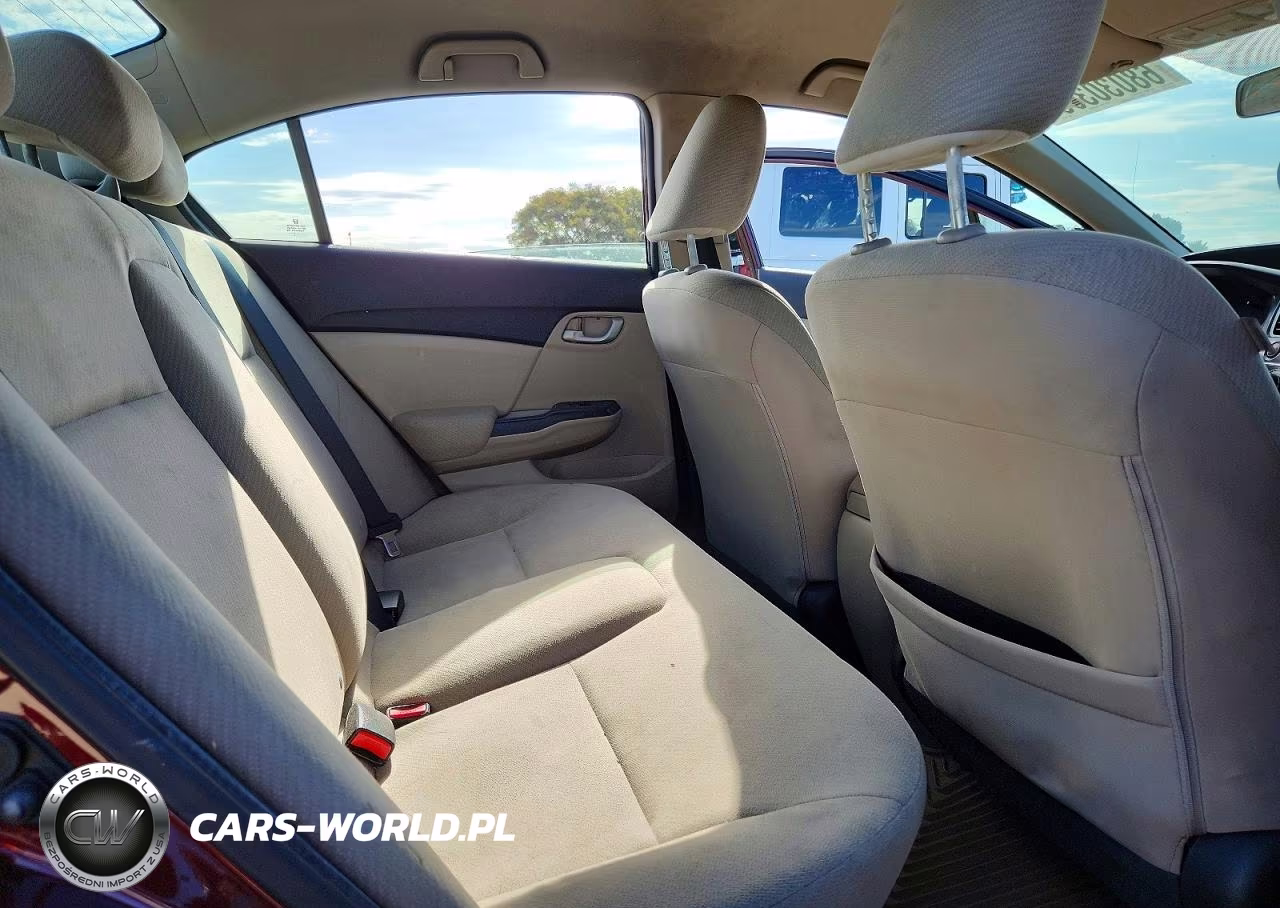 2013 Honda Civic Lx VIN:19XFB2F57DE263358 - 10
