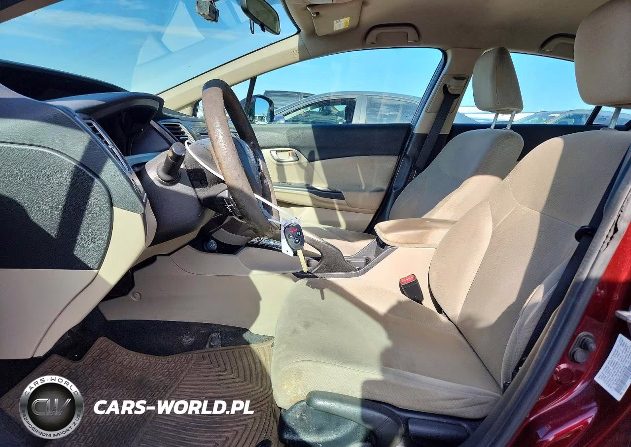 2013 Honda Civic Lx VIN:19XFB2F57DE263358 - 7