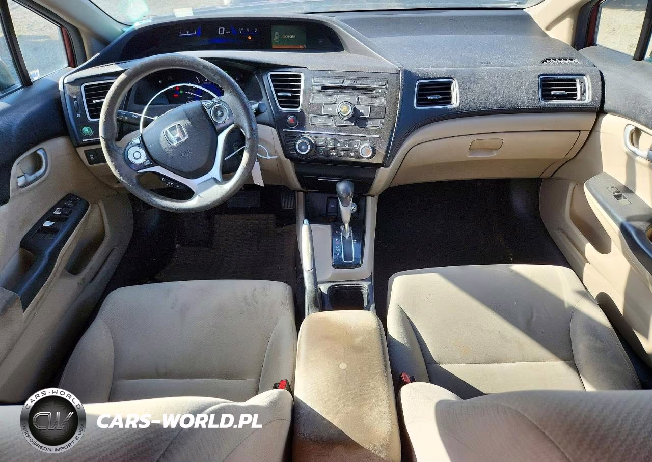 2013 Honda Civic Lx VIN:19XFB2F57DE263358 - 8