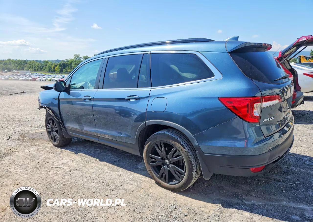 2022 Honda Pilot Se VIN:5FNYF6H23NB024859 - 2