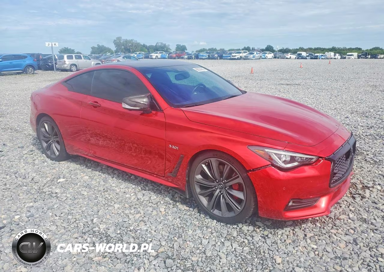 2018 Infiniti Q60 Red Sport 400 VIN:JN1FV7EL7JM631400 - 4