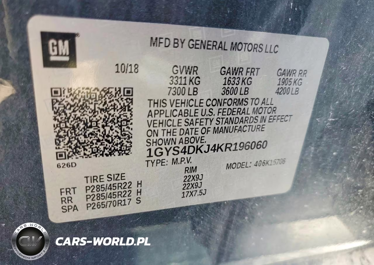 2019 Cadillac Escalade Platinum VIN:1GYS4DKJ4KR196060 - 13