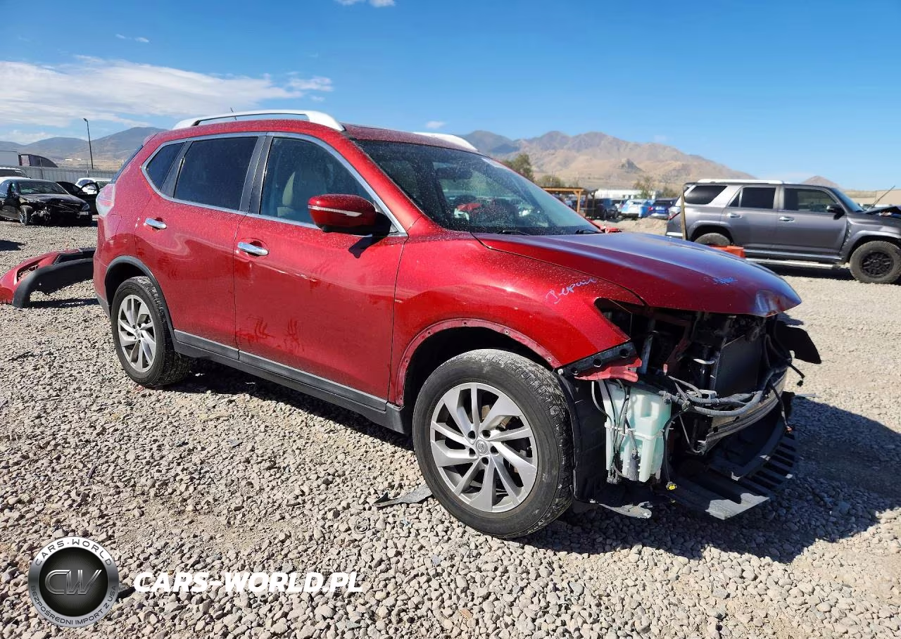 2015 Nissan Rogue Sl VIN:5N1AT2MV7FC755498 - 4
