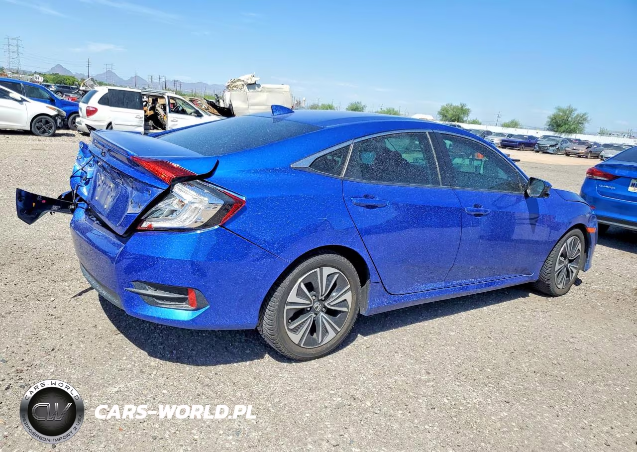 2018 Honda Civic Ex VIN:2HGFC1F30JH642015 - 3