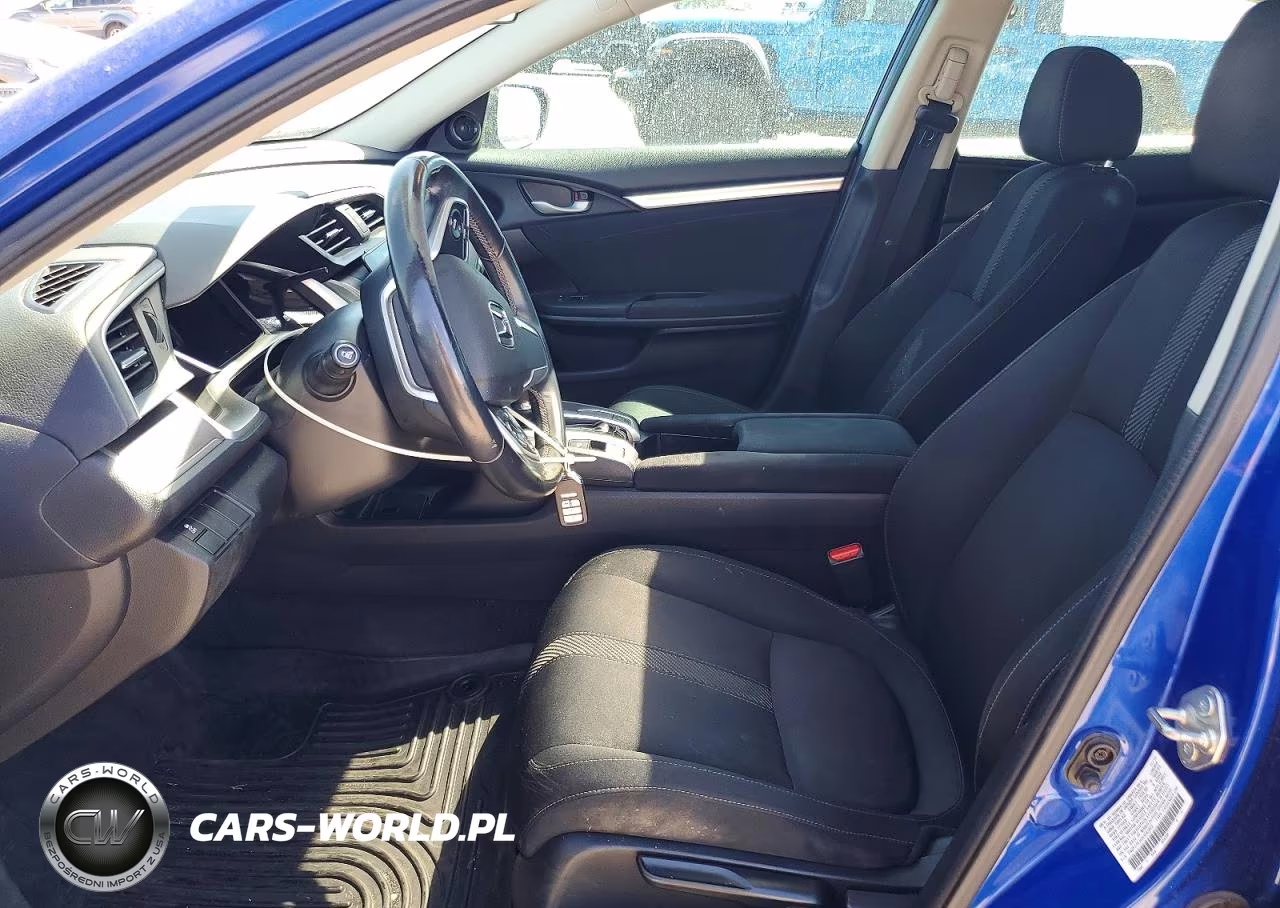 2018 Honda Civic Ex VIN:2HGFC1F30JH642015 - 7