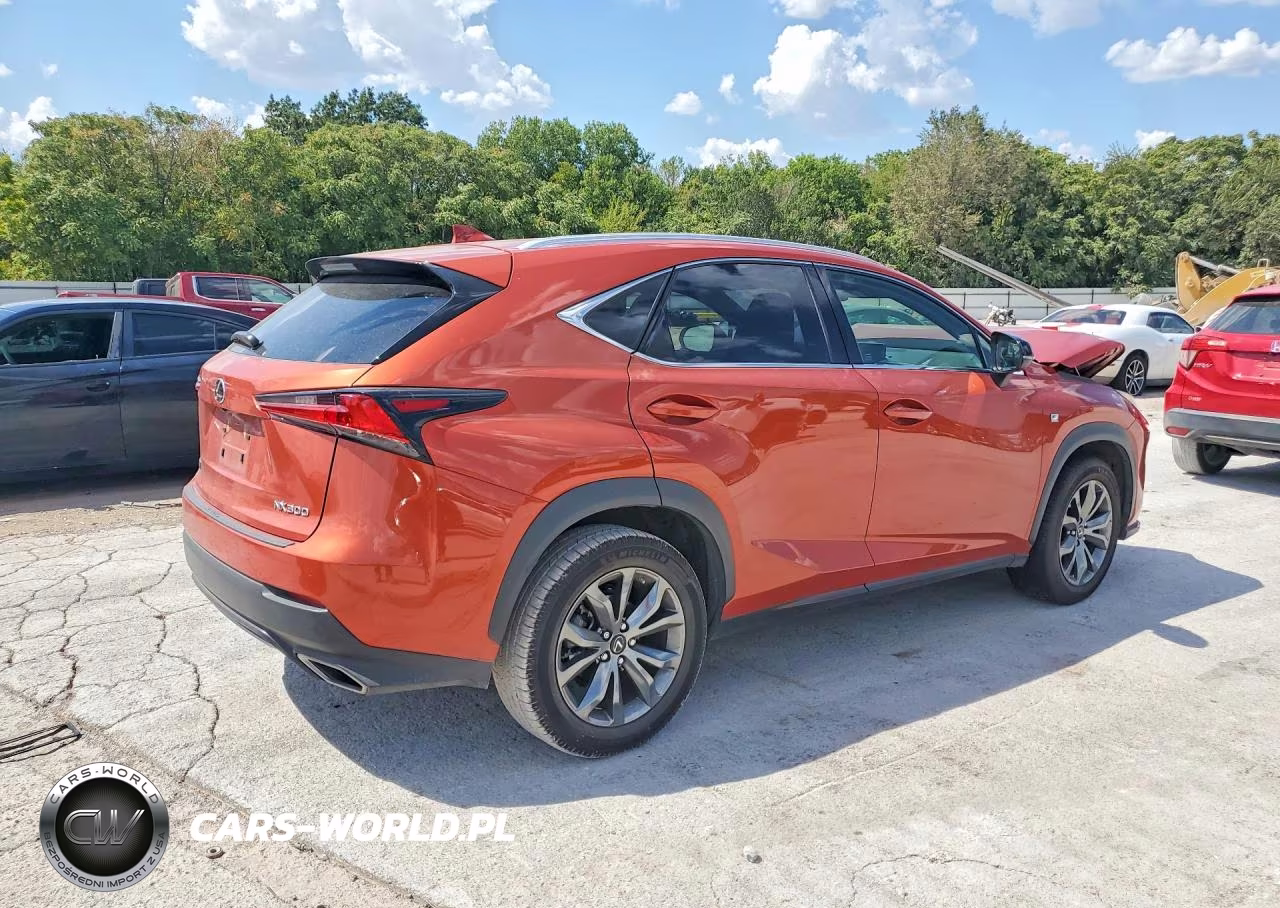 2020 Lexus Nx 300 F Sport VIN:JTJSARBZ6L2166616 - 3
