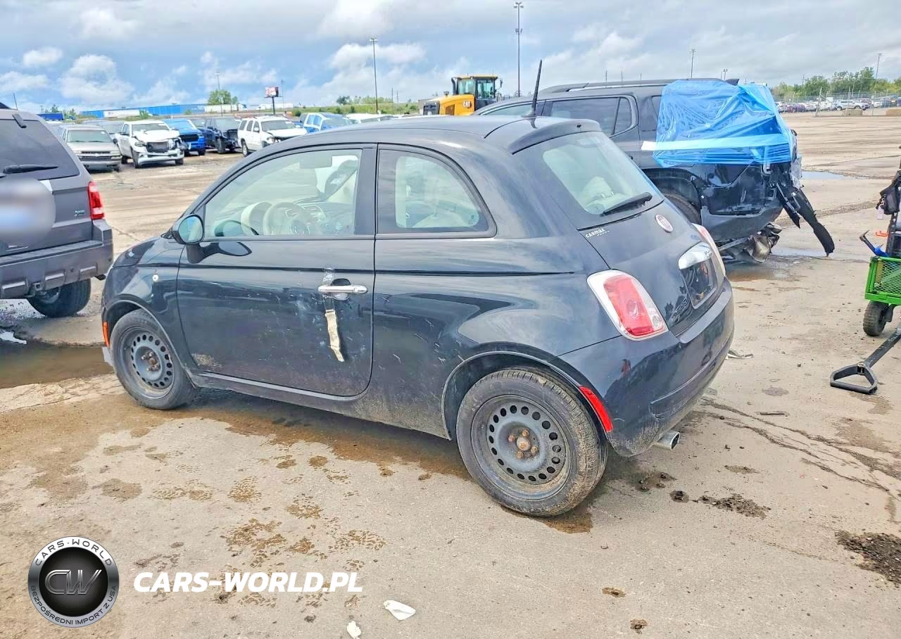 2012 Fiat 500 Pop VIN:3C3CFFAR5CT355169 - 2
