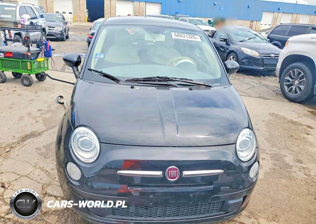 2012 Fiat 500 Pop VIN:3C3CFFAR5CT355169 - 5