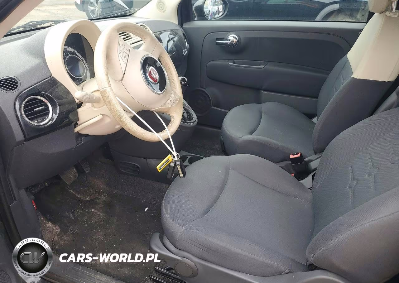 2012 Fiat 500 Pop VIN:3C3CFFAR5CT355169 - 7