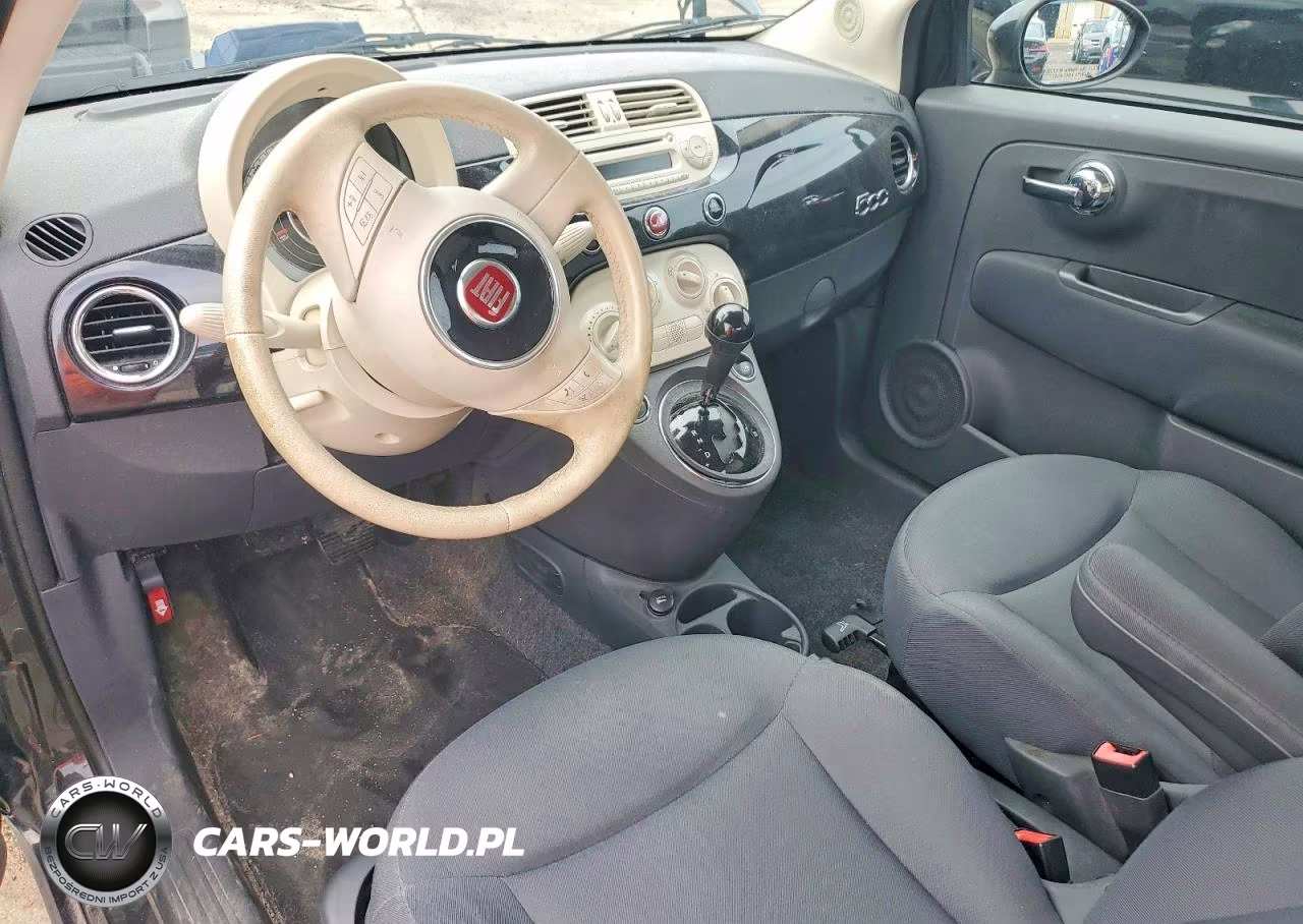 2012 Fiat 500 Pop VIN:3C3CFFAR5CT355169 - 8