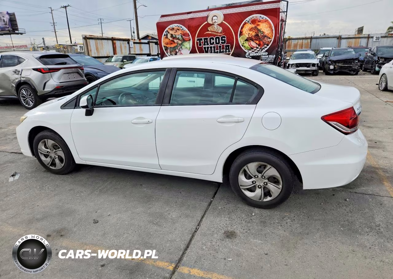 2013 Honda Civic Lx VIN:19XFB2F54DE247019 - 2