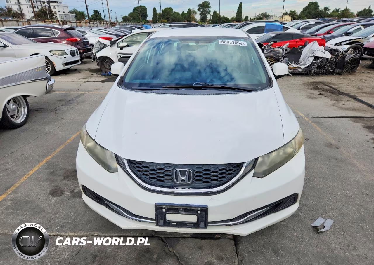 2013 Honda Civic Lx VIN:19XFB2F54DE247019 - 5