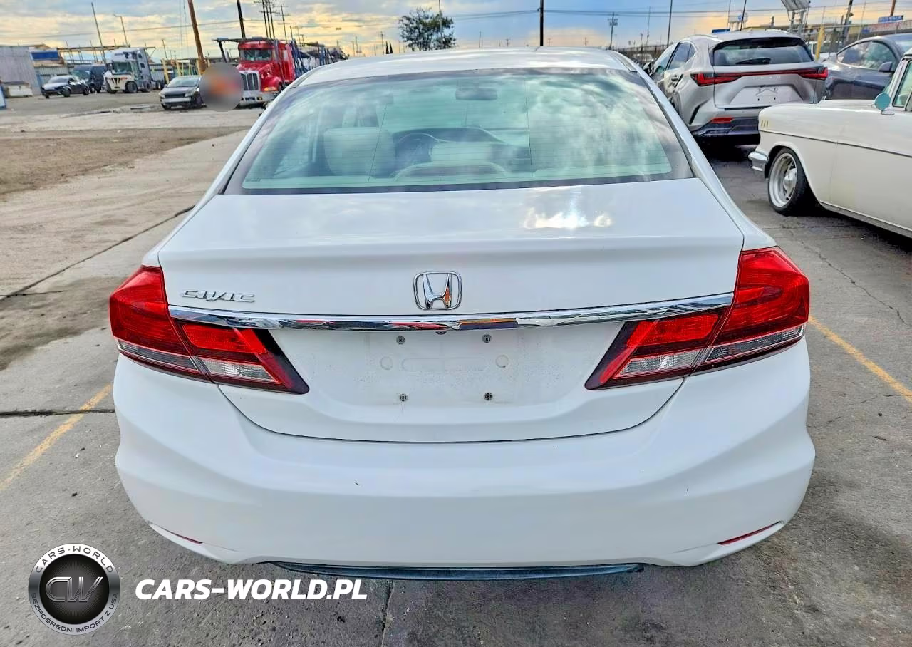 2013 Honda Civic Lx VIN:19XFB2F54DE247019 - 6