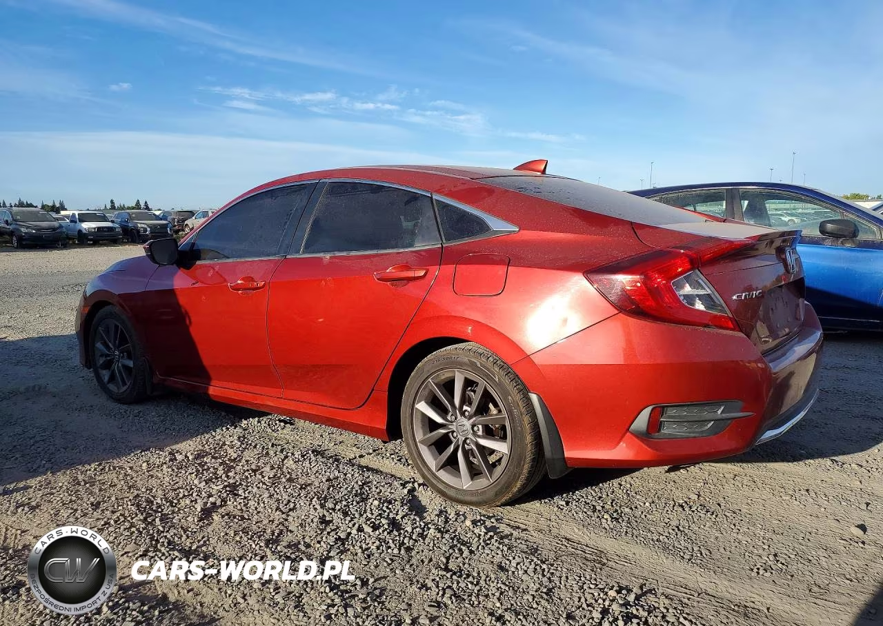 2020 Honda Civic Ex VIN:19XFC1F3XLE200680 - 2