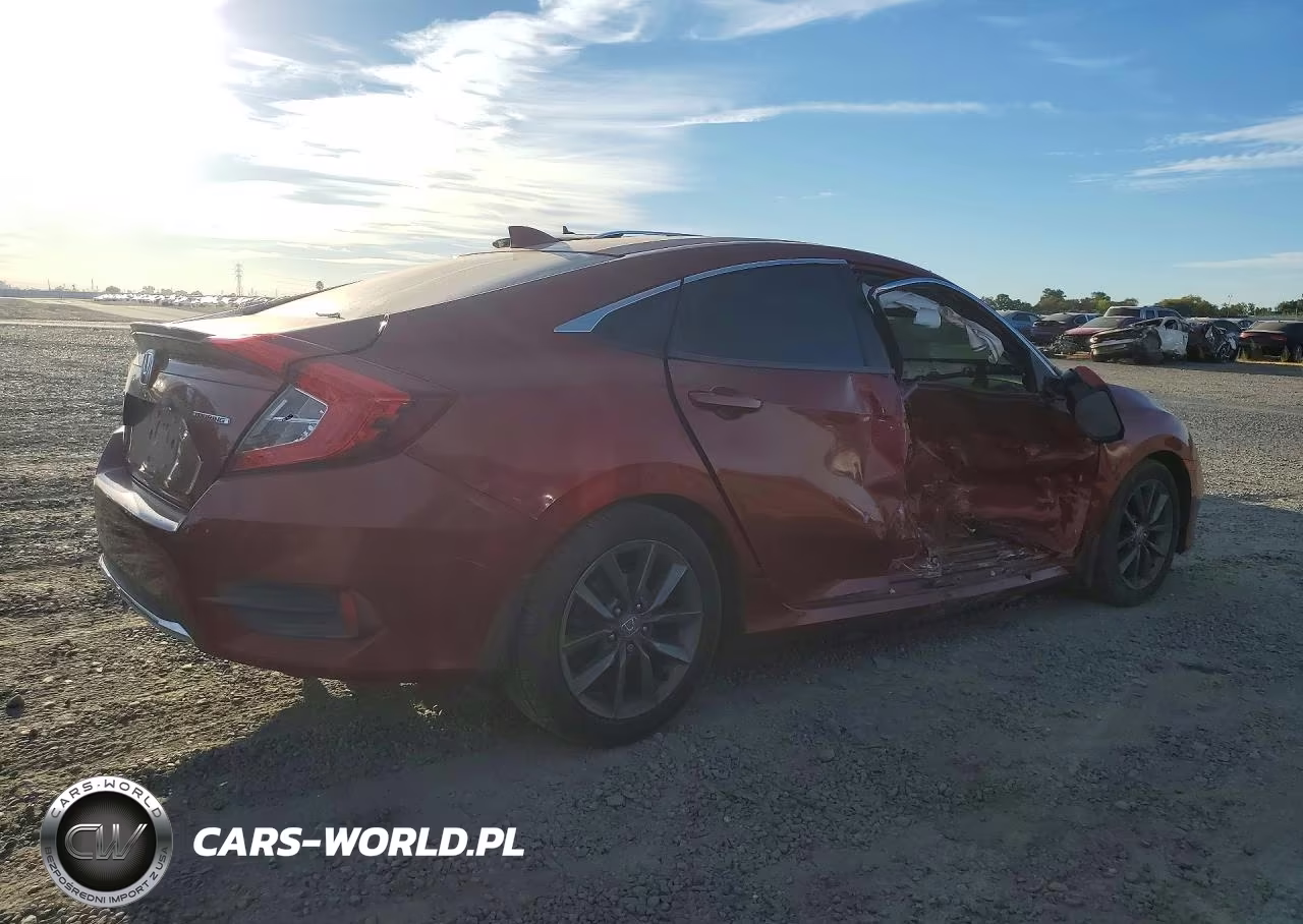 2020 Honda Civic Ex VIN:19XFC1F3XLE200680 - 3