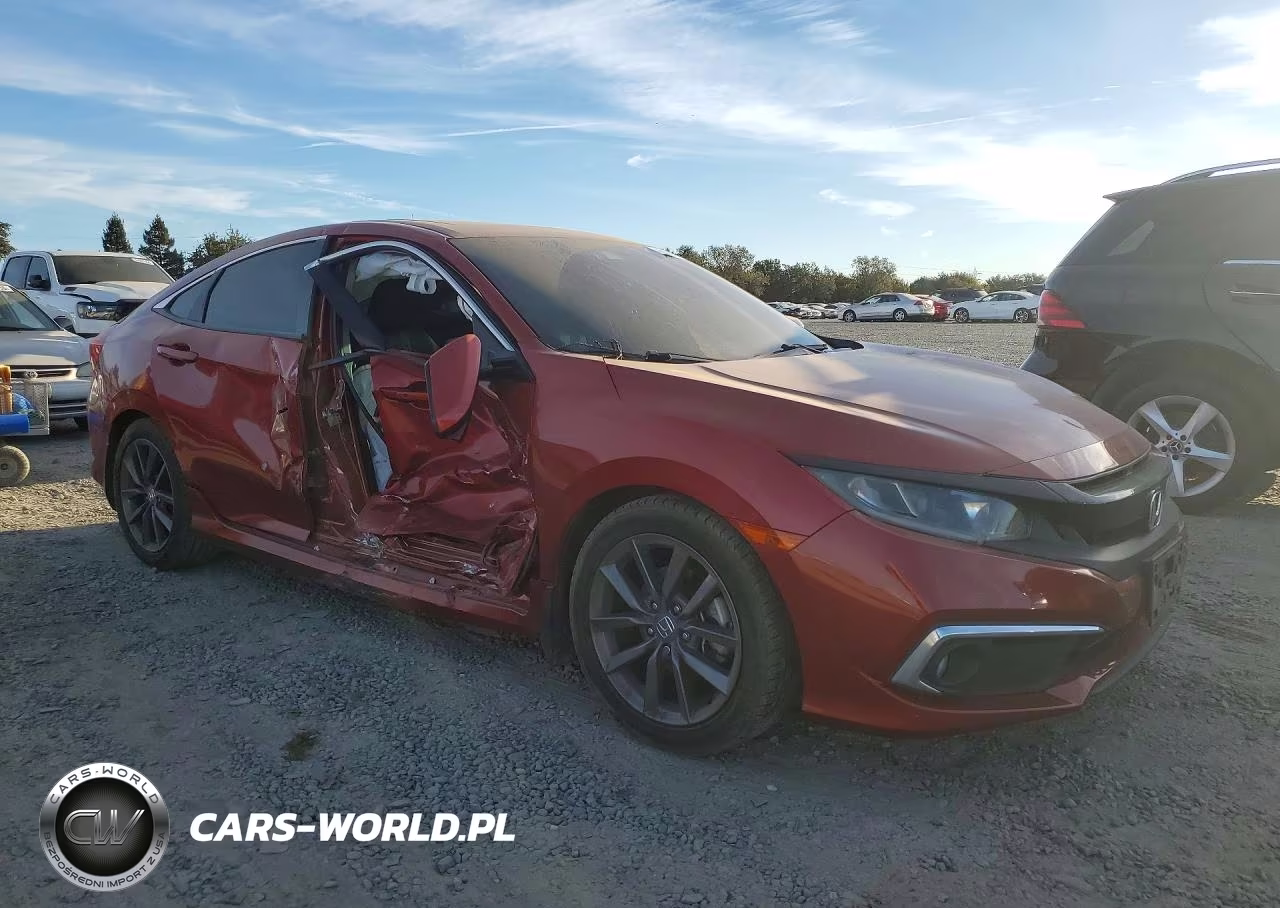 2020 Honda Civic Ex VIN:19XFC1F3XLE200680 - 4