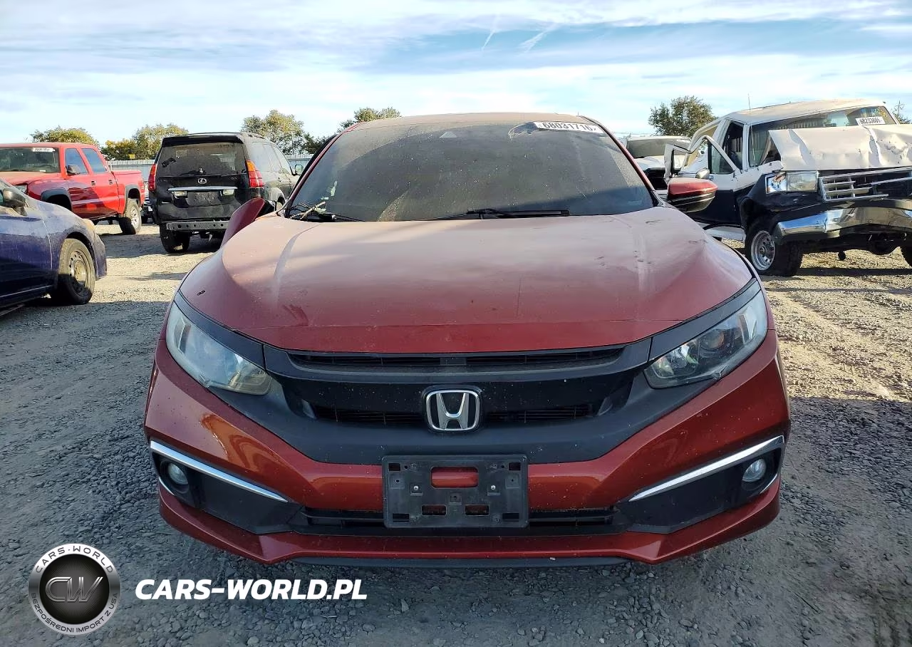 2020 Honda Civic Ex VIN:19XFC1F3XLE200680 - 5