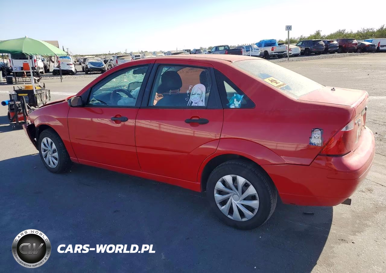 2007 Ford Focus Zx4 VIN:1FAHP34N77W282074 - 2