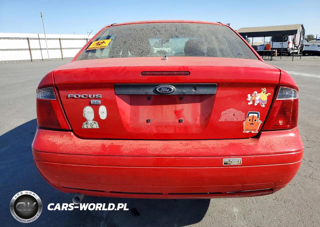2007 Ford Focus Zx4 VIN:1FAHP34N77W282074 - 6