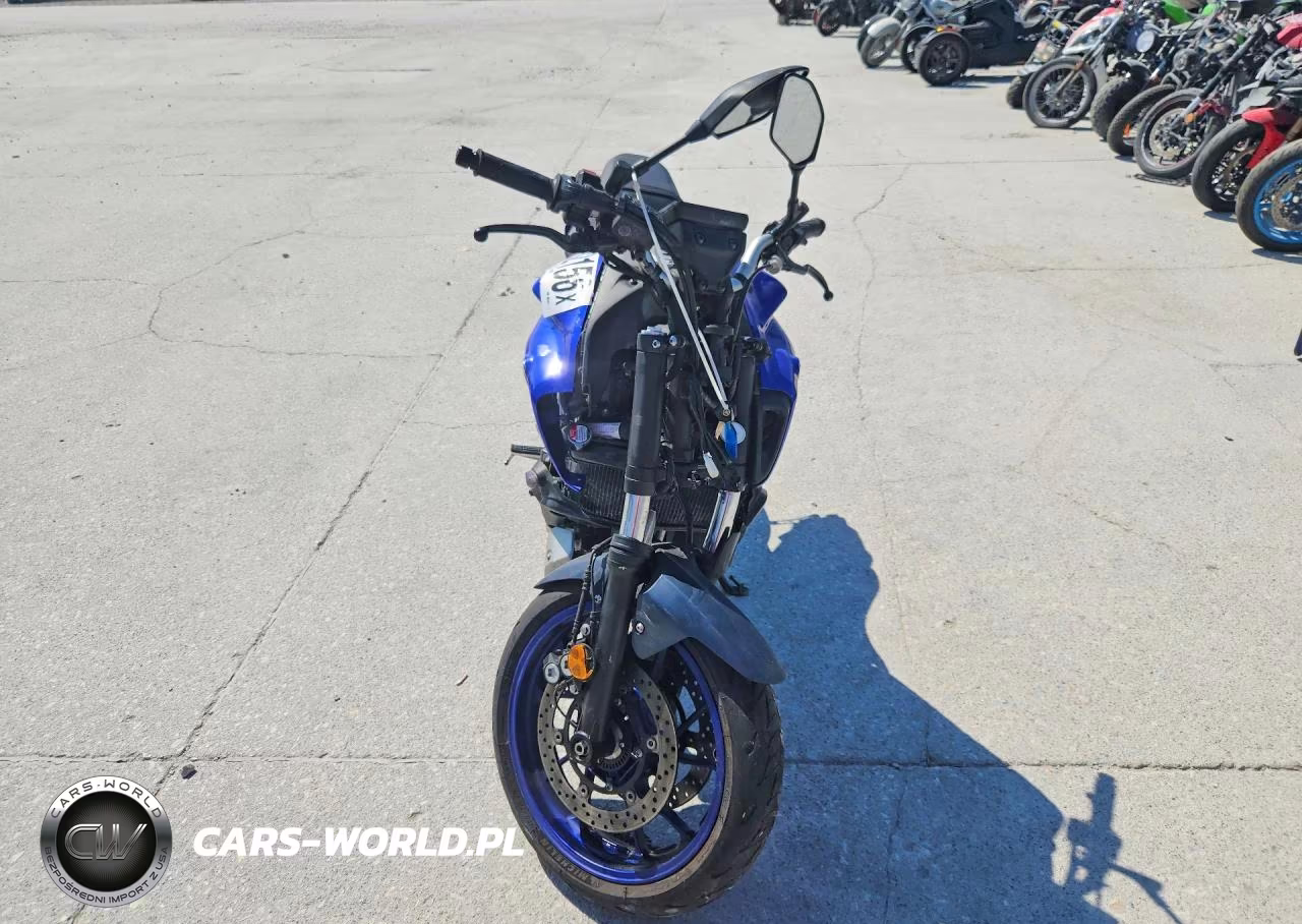 2024 Yamaha Mt07 VIN:JYARM32E9RA008445 - 2