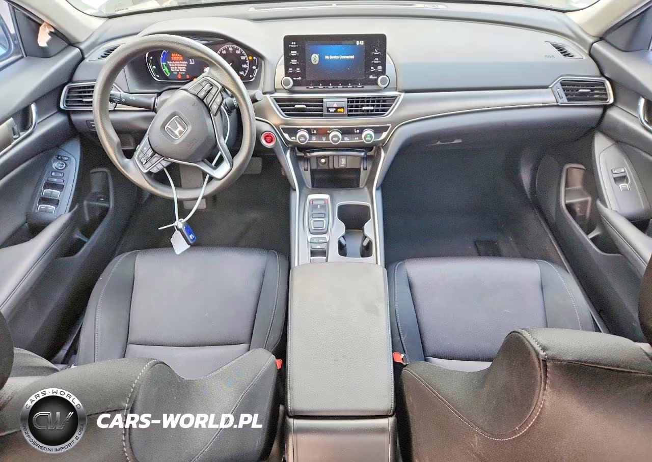 2019 Honda Accord Hybrid VIN:1HGCV3F18KA007132 - 8