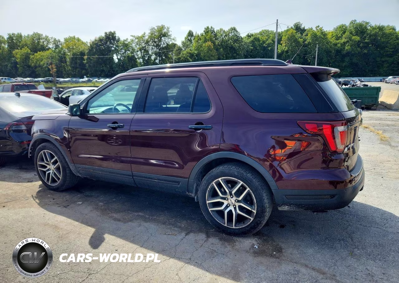 2018 Ford Explorer Sport VIN:1FM5K8GT6JGA22927 - 2