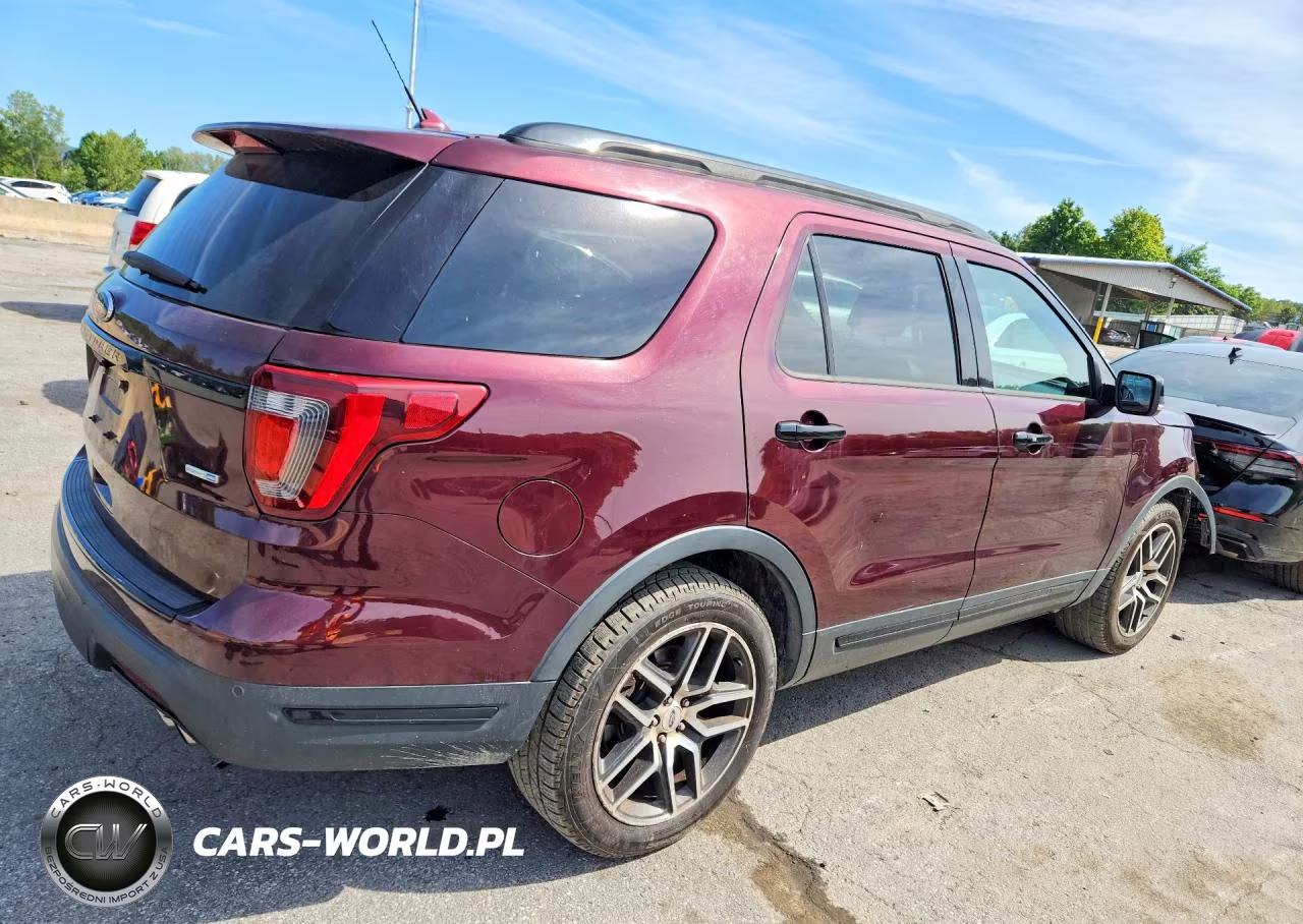 2018 Ford Explorer Sport VIN:1FM5K8GT6JGA22927 - 3