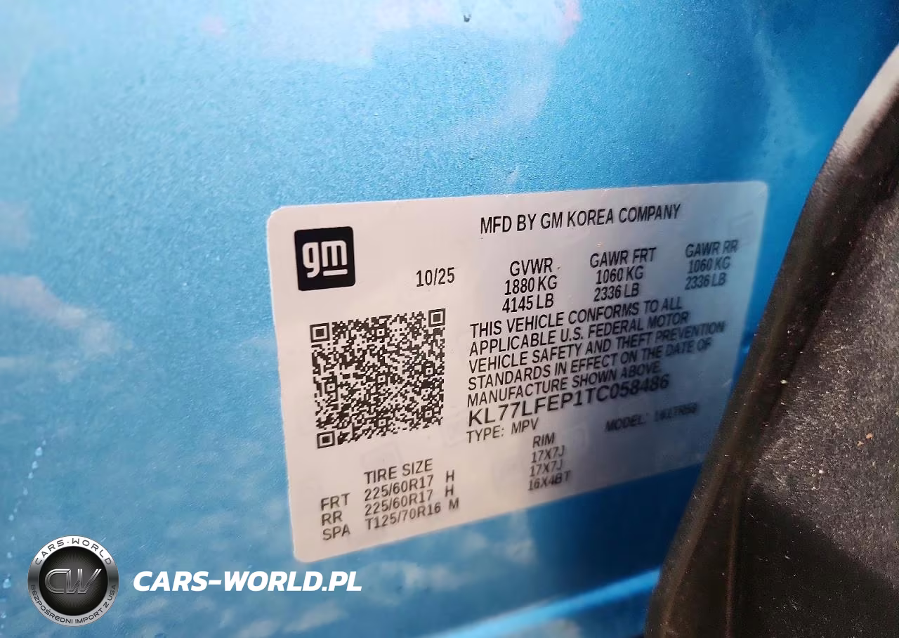 2026 Chevrolet Trax Ls VIN:KL77LFEP1TC058486 - 13