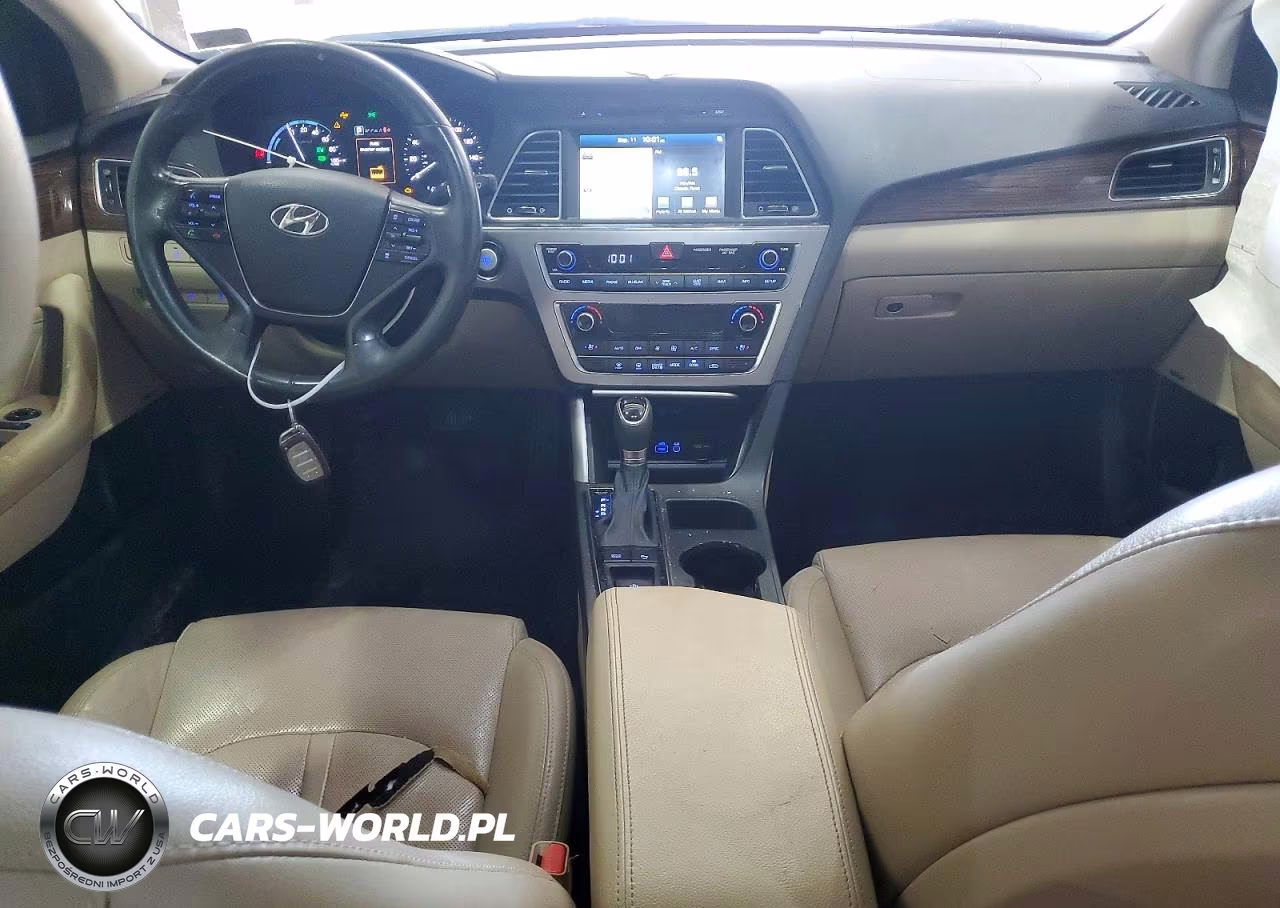 2017 Hyundai Sonata Hybrid Limited VIN:KMHE34L13HA045086 - 8