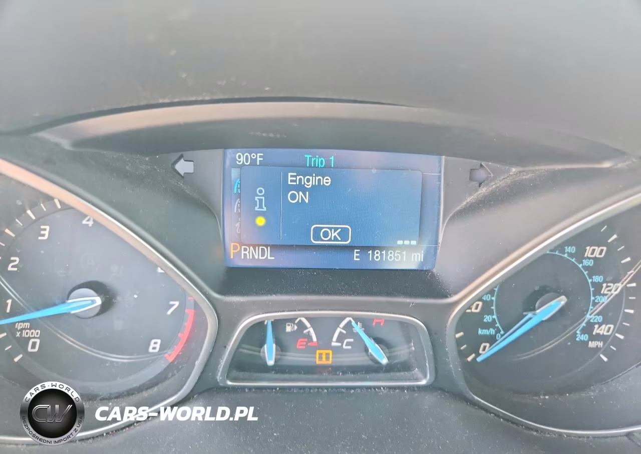 2014 Ford Focus Se VIN:1FADP3F26EL407100 - 9
