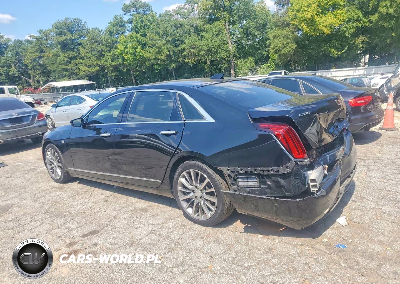 2018 Cadillac Ct6 Luxury VIN:1G6KC5RX9JU100236 - 2