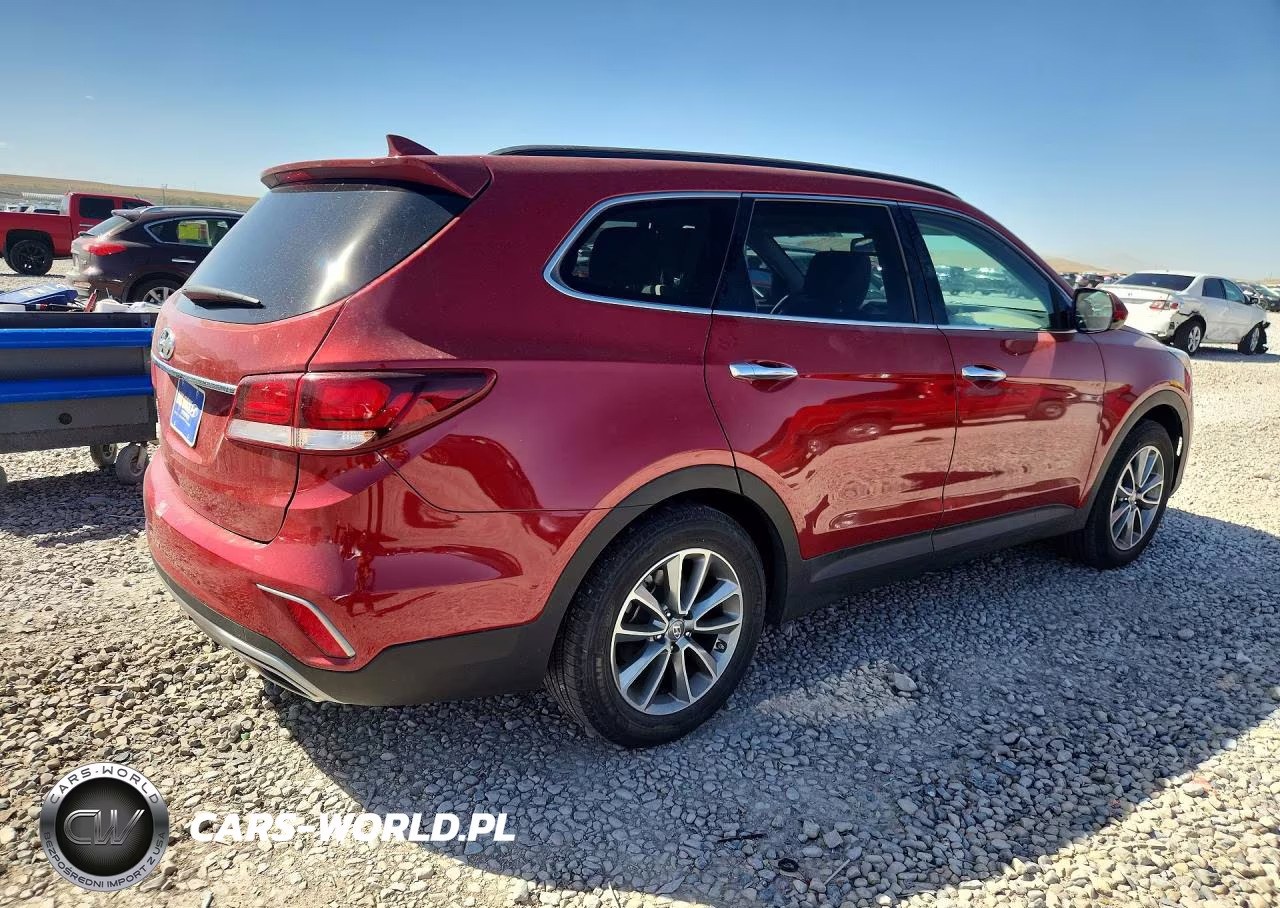 2017 Hyundai Santa Fe Se VIN:KM8SM4HF2HU236291 - 3