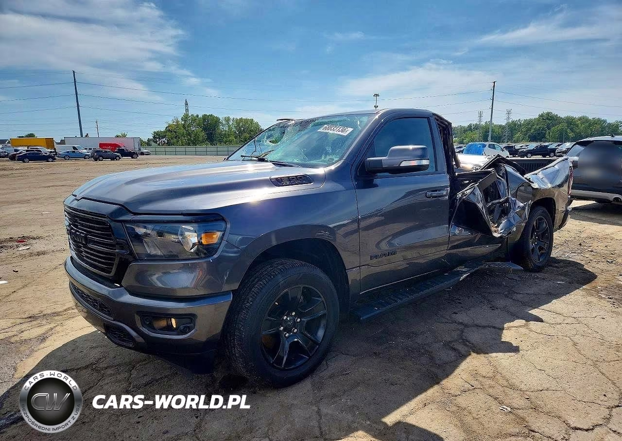 2020 Ram 1500 Big Horn-Lone Star VIN:1C6SRFFT3LN184206 - 1