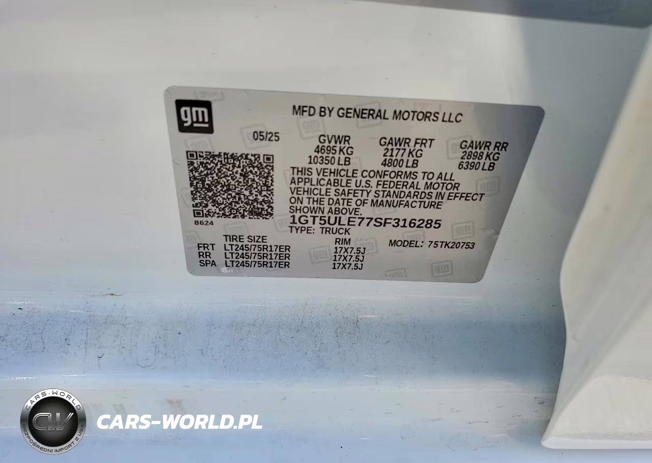 2025 GMC Sierra K2500 Heavy Duty VIN:1GT5ULE77SF316285 - 13
