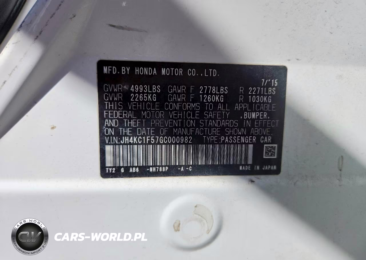 2016 Acura Rlx Tech VIN:JH4KC1F57GC000982 - 12