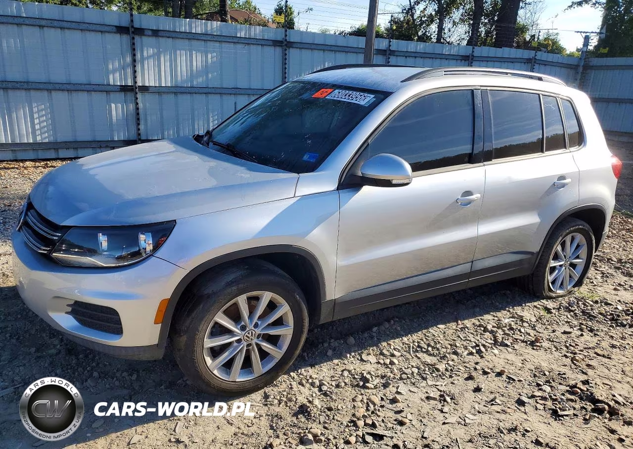 2017 Volkswagen Tiguan S VIN:WVGAV7AX1HK042991 - 1