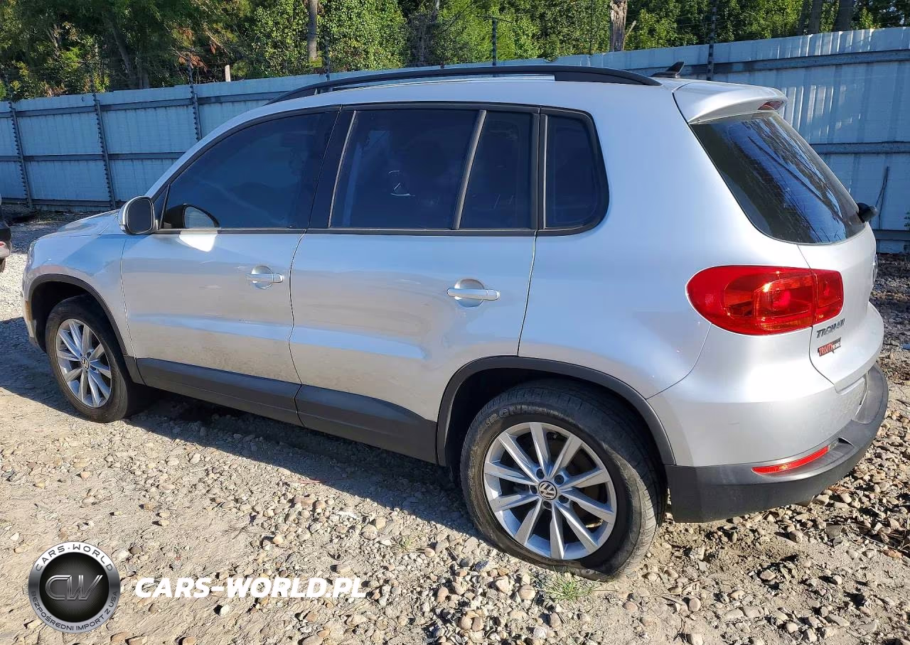 2017 Volkswagen Tiguan S VIN:WVGAV7AX1HK042991 - 2