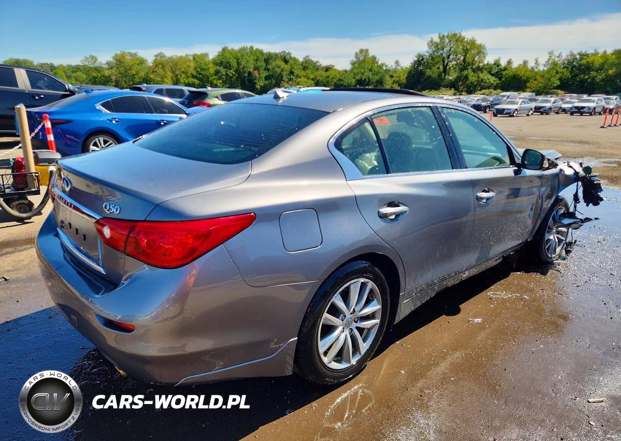 2015 Infiniti Q50 Premium VIN:JN1BV7AR2FM420136 - 3