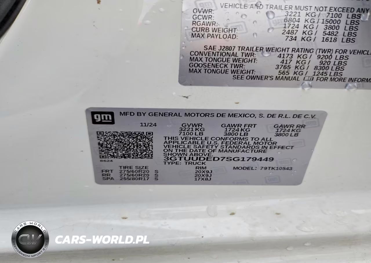 2025 GMC Sierra K1500 Slt VIN:3GTUUDED7SG179449 - 12