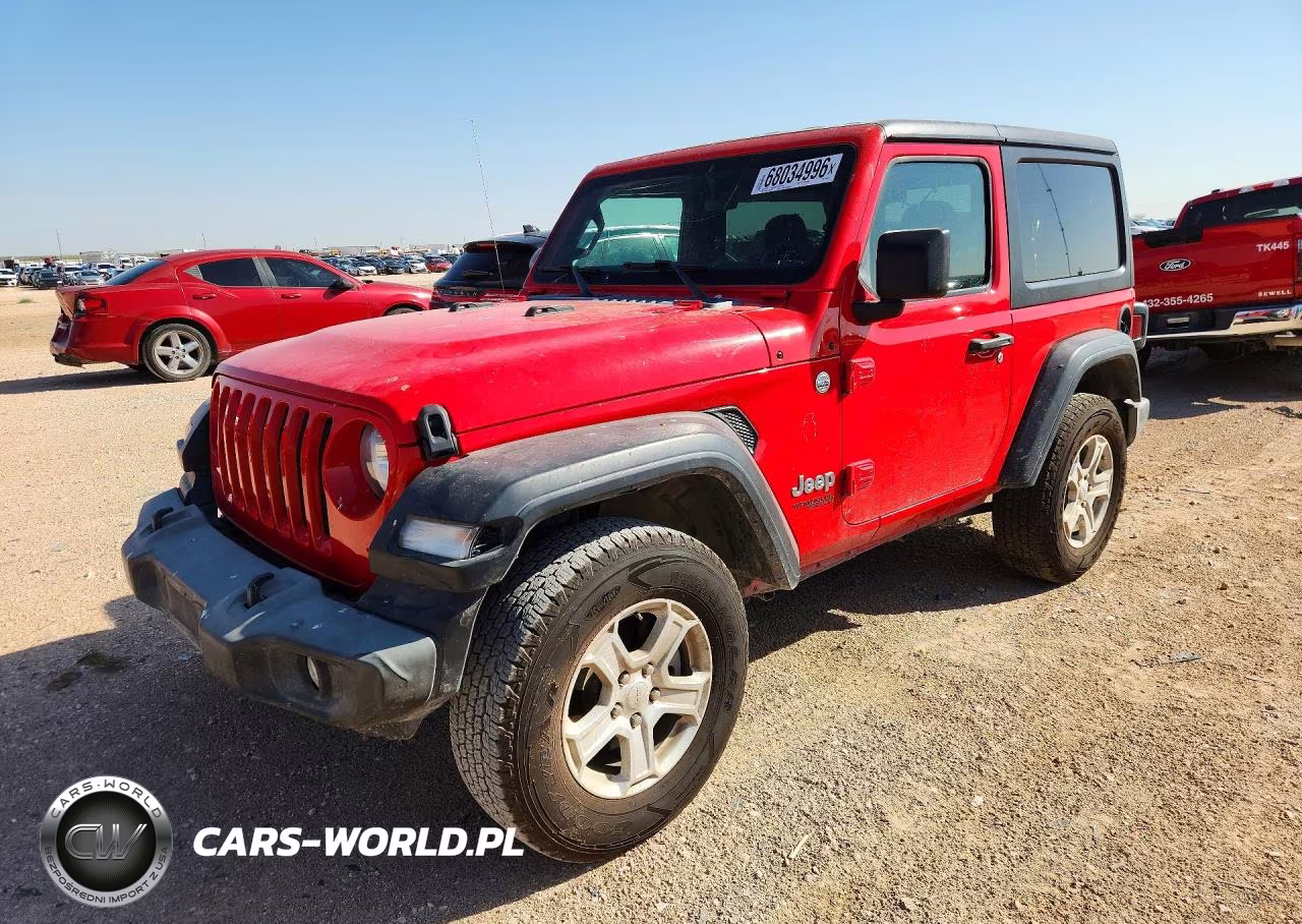 2019 Jeep Wrangler Sport VIN:1C4GJXAG9KW544108 - 1