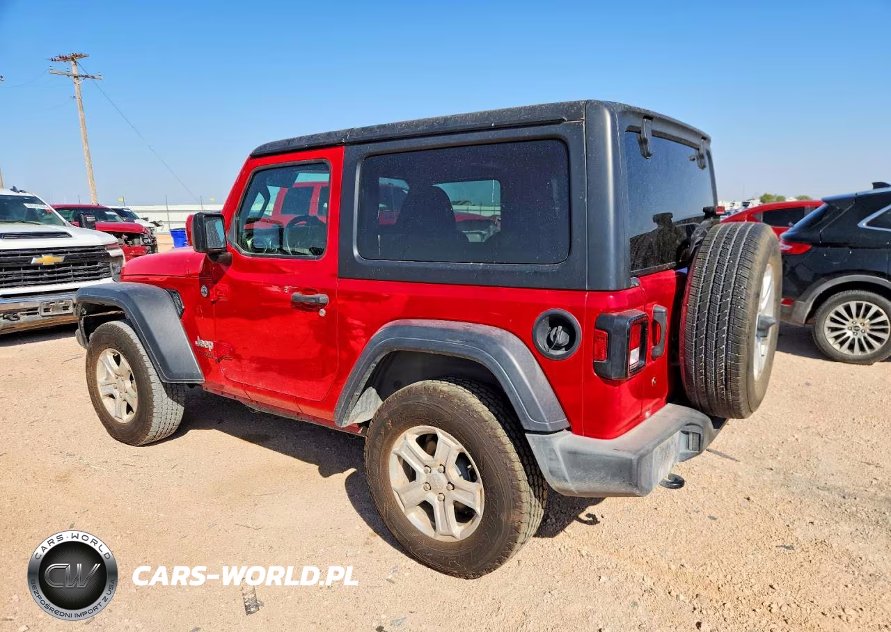 2019 Jeep Wrangler Sport VIN:1C4GJXAG9KW544108 - 2